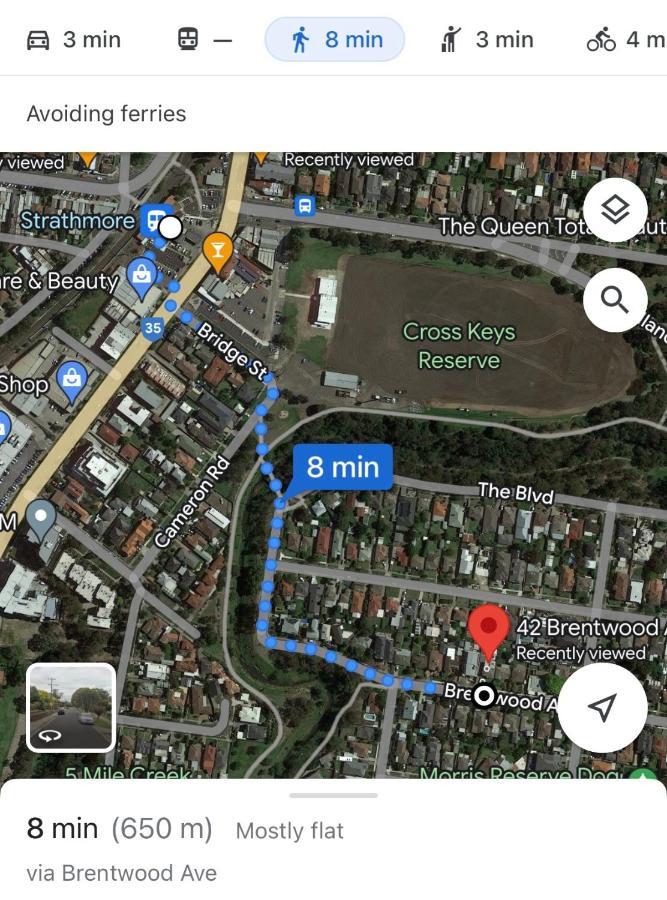 A Single Room Near The Railway Station Melbourne Eksteriør bilde