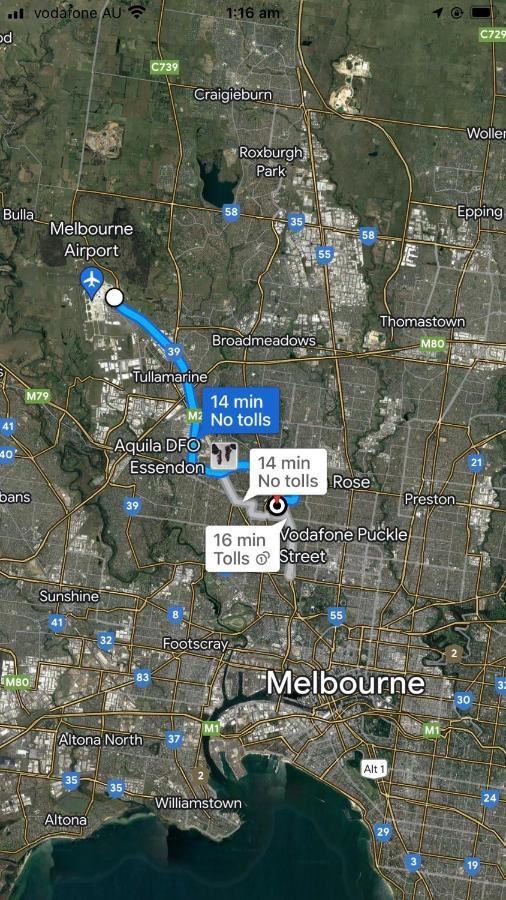 A Single Room Near The Railway Station Melbourne Eksteriør bilde